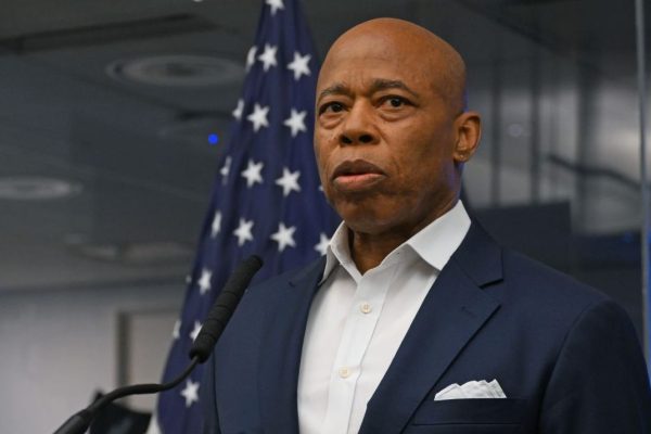 Eric Adams, sindaco di New York uscente.