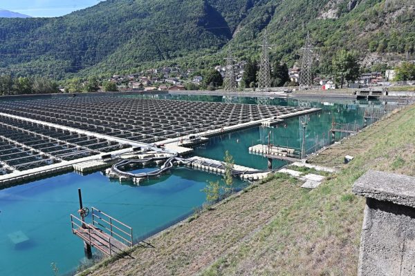 Enel, primo impianto solare galleggiante a Venaus.