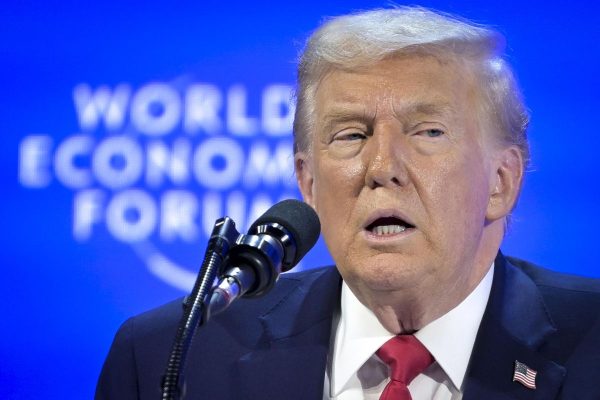 Trump a Davos