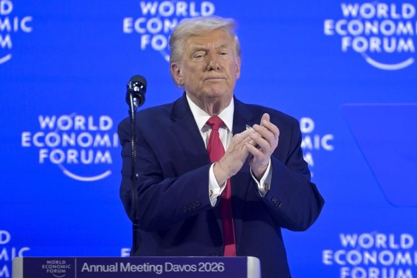Trump a Davos