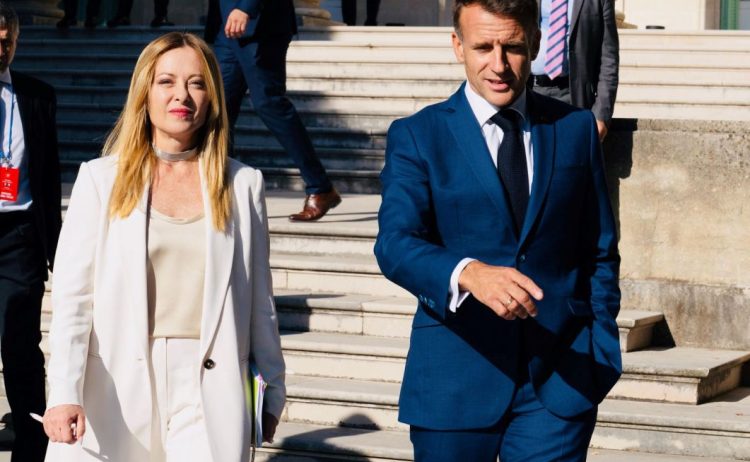 meloni macron