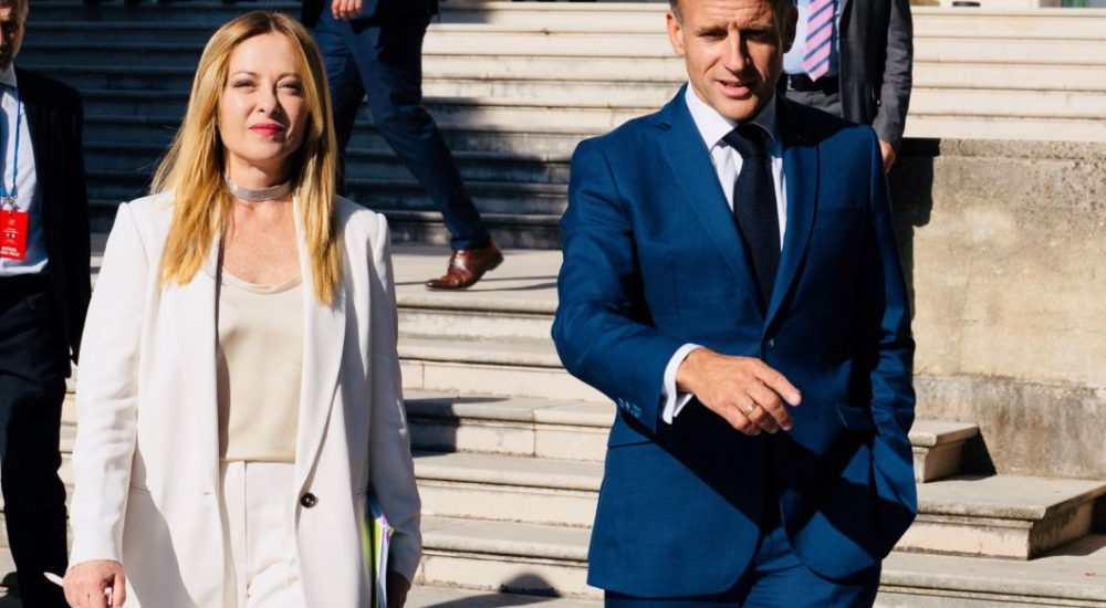 meloni macron