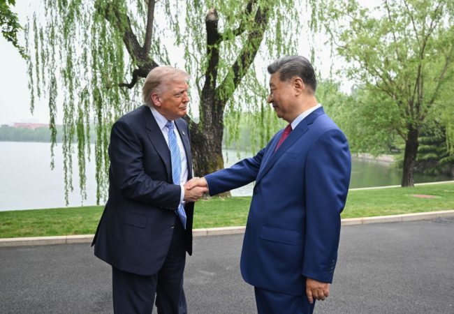 trump usa xi jinping cina